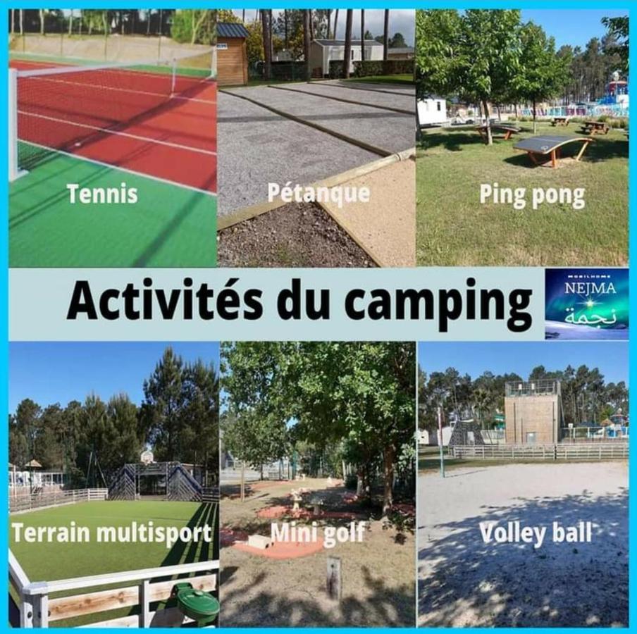 Camping Des Dunes De Contis Mobilhome 3Ch, 波讷地区圣朱利安 外观 照片