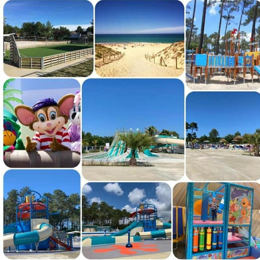 Camping Des Dunes De Contis Mobilhome 3Ch, 波讷地区圣朱利安 外观 照片