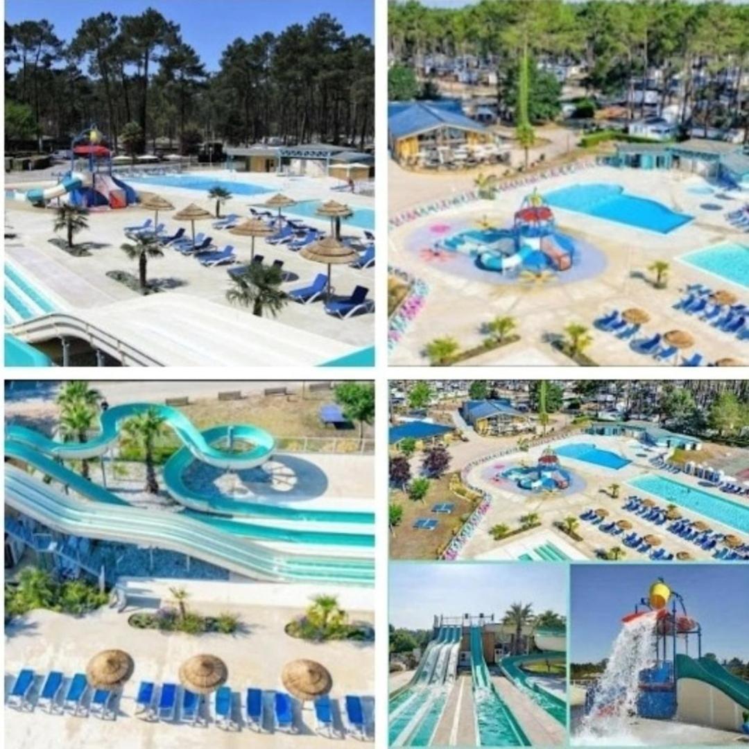 Camping Des Dunes De Contis Mobilhome 3Ch, 波讷地区圣朱利安 外观 照片